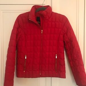 JCrew snowcap quilted zip down puffer jacket - XS